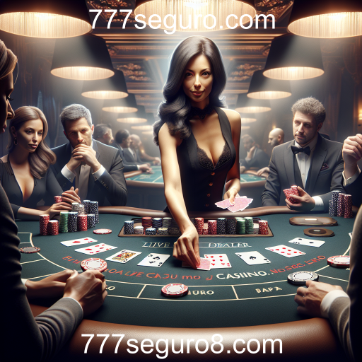 Experiência Imersiva no Cassino Ao Vivo do 777seguro.com